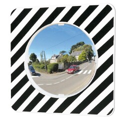 Miroir pour voie publique - Rond diam 600 mm - Polymir