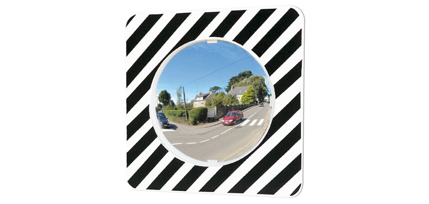 Miroir pour voie publique - Rond diam 600 mm - Polymir