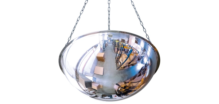 Miroir de sécurité panoramique 180° - Polycarbonate