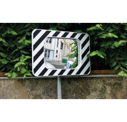 Miroir sécurité - Rectangulaire incassable optique P.A.S