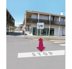 Miroir sécurité Polymir incassable et étroréfléchissant - 600x400mm