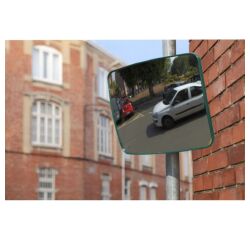 Miroir sécurité PAS® anti-rayures - Multi-usages - 600x400 mm