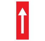 Marquage au sol Antidérapant - Flèche Blanche - Adhésif