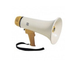 Mégaphone - Portée 600m Puissant Sécurité - ABS - 24cm