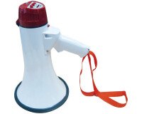 Mégaphone - Puissance 30 W, Portée 600 m - Ø 200 x L 355 mm