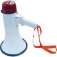 Mégaphone - Puissance 30 W, Portée 600 m - Ø 200 x L 355 mm