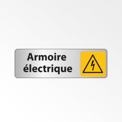 Panneau - Armoire électrique - W012  - 250 x 80 mm - Blanc