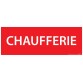 Panneau Chaufferie – Signalétique sécurité incendie 210 x 75 mm