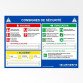 Panneau de consignes sécurité incendie évacuation pour ERP - A4