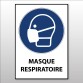 Pictogramme EPI - Masque respiratoire obligatoire - M016 - ISO 7010