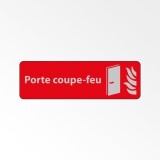 Panneau - Porte coupe-feu