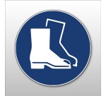 Panneau - Chaussures de sécurité obligatoires - M008 - ISO 7010