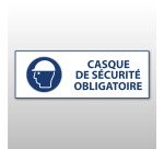 Panneau EPI obligatoire - Casque de sécurité obligatoire - M014