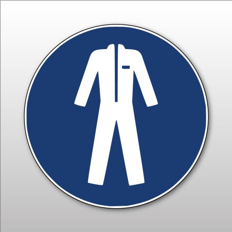 Panneau EPI obligatoire - Vêtements de protection obligatoires - M010