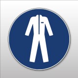 Signalétique M010 ISO 7010 – Vêtements de Protection Obligatoires