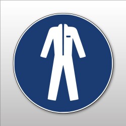 Signalétique M010 ISO 7010 – Vêtements de Protection Obligatoires