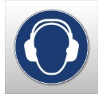 Panneau obligatoire - Serre-tête anti-bruit M003 - ISO 7001