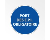 Panneau Obligation - Port des E.P.I. obligatoire - M005