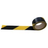 Barrière de sécurité - Ruban de chantier standard - NF P98-465 - 100 m x 50 mm - Polyéthylène