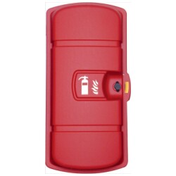 Coffret - Extincteur 6 kg/6L ou 2 kg CO2 - 370x210x740 mm - Polystyrène antichoc