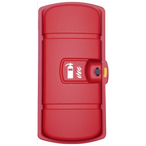 Coffret - Extincteur 6 kg/6L ou 2 kg CO2 - 370x210x740 mm - Polystyrène antichoc