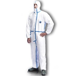 Combinaison de protection - spécifique produits chimiques et désamiantage - Tyvek  - M