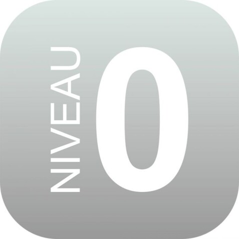 Plaque PLEXI Niveau 0 - 120 x 120 mm