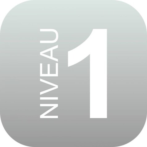 Plaque PLEXI Niveau 1 - 120 x 120 mm