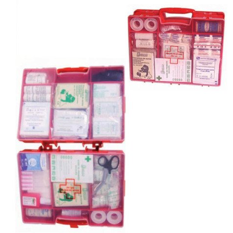 Mallette de secours - Urgence chantier polypro - 370x270x140 mm
