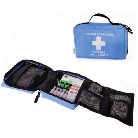 Trousse de secours - Plomberie souple - 24 x 18 x 6 cm