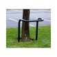 Arceau de protection - Double - 830 x 650 - Galvanisé  - Poudre polyester verte galvanisée