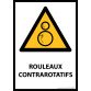 Panneau - Rouleaux contrarotatifs - W025- format portrait   - Vinyle - A5