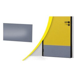 Protection bas de Porte Auto-Adhésive - Matière TPU - 860x350x2 mm