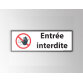 Signalisation - Entrée interdite - Pictogramme main