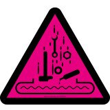 Panneau danger - Zone FME (rose)