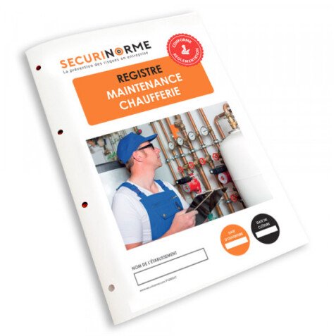 Registre - Maintenance Chaufferie - A4