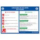 Panneau - Consignes de sécurité en cuisine - A3/A4 - Vinyle/PVC  - PVC - A4
