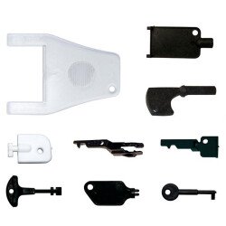 Kit de réarmement - 9 clés pour déclencheurs manuels - Valisette de transport incluse