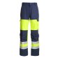 Pantalon workwear Renforts - jaune fluo/ bleu marine - taille 44