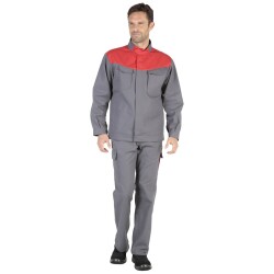 Pantalon de travail - Nombreuses poches - 65% coton et 35% polyester  - Taille 4