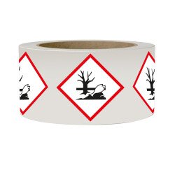 Rouleau de Pictos CLP - Danger pour l'environnement - GHS09