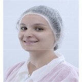 Charlotte Bouffante Hygiénique Usage Unique Polypropylène - Lot de 100