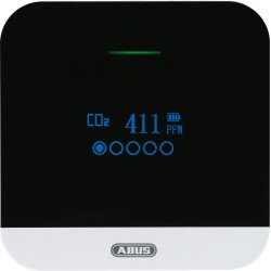 Détecteur de CO2 - Alerte sonore et visuelle, écran OLED - 95 x 95 x 26 mm