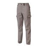 Pantalon de travail - Multi-poches Confort - Polyester et Coton  - Gris - 42