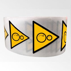 Rouleau de Pictos de Danger - Rouleaux contrarotatifs  - W025