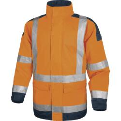 Parka - Haute Visibilité Classe 3 - Tissu Polyester Oxford - ISO  - Jaune - M