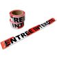 Barrière de sécurité - Ruban de chantier "Entrée interdite" NF P98-465 - 100m x 50mm - Polyéthylène