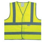 Gilet de sécurité haute visibilité ECO+ jaune fluo EN 471  - XXL