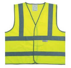 Gilet de sécurité haute visibilité ECO+ jaune fluo EN 471  - XL