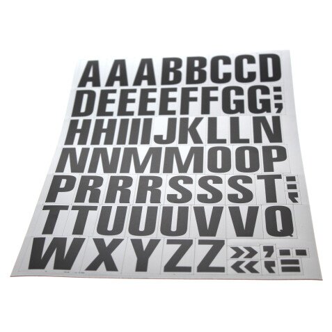 Set Lettres magnétiques A à Z - Matériau magnétique
